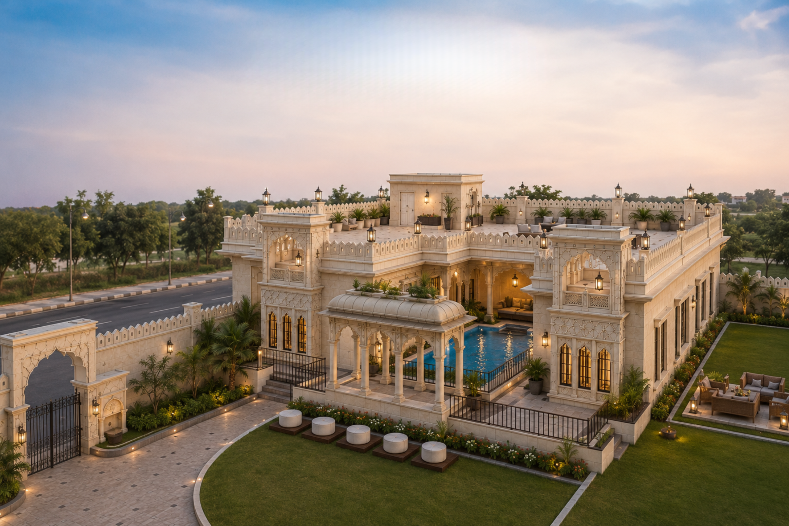 Rajendra Singh Shekhawat Airbnb Retreat - Heritage Luxury Villa in Jaipur