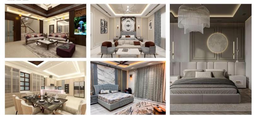 Modern architecture with Vastu-compliant home interiors featuring luxury bedrooms, elegant bathrooms, and contemporary living spaces by StylArch Studio Jaipur.